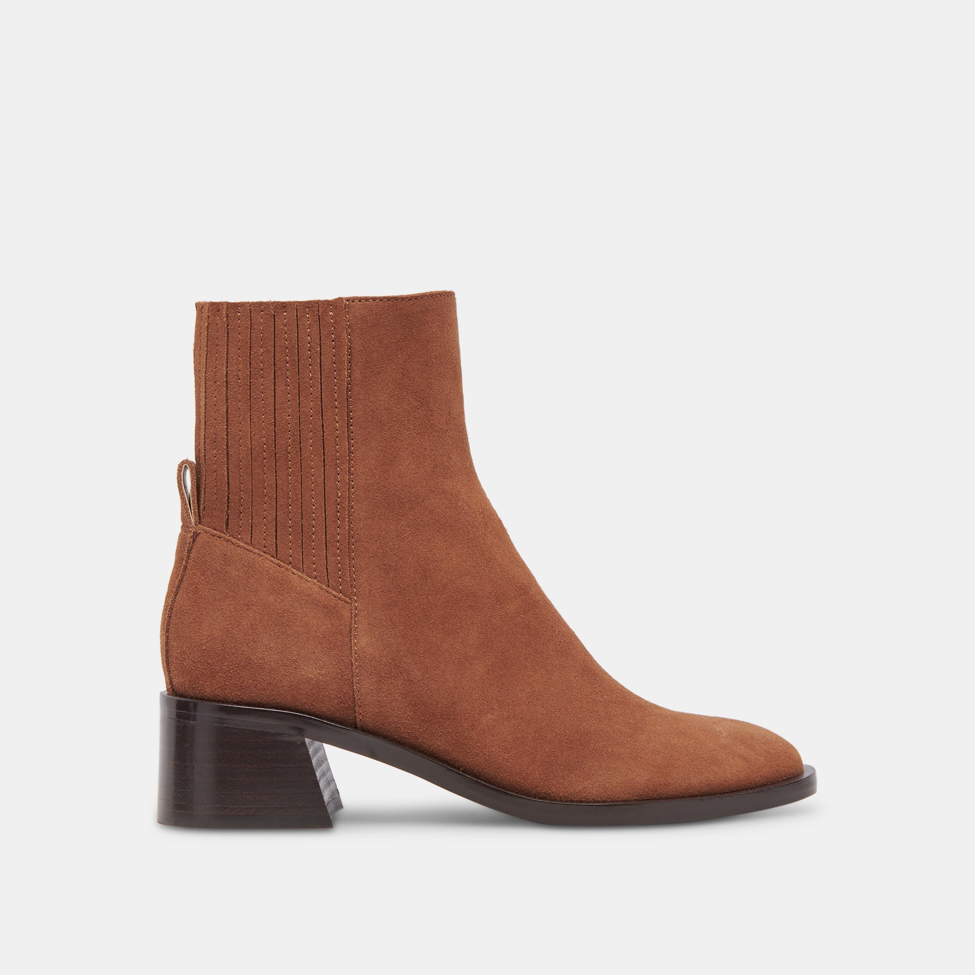 LINNY H2O Wide Calf Brown Suede Waterproof Rain Boots for Women - Comfortable & Stylish Outdoor Footwear for Walking, Gardening & Wet Weather