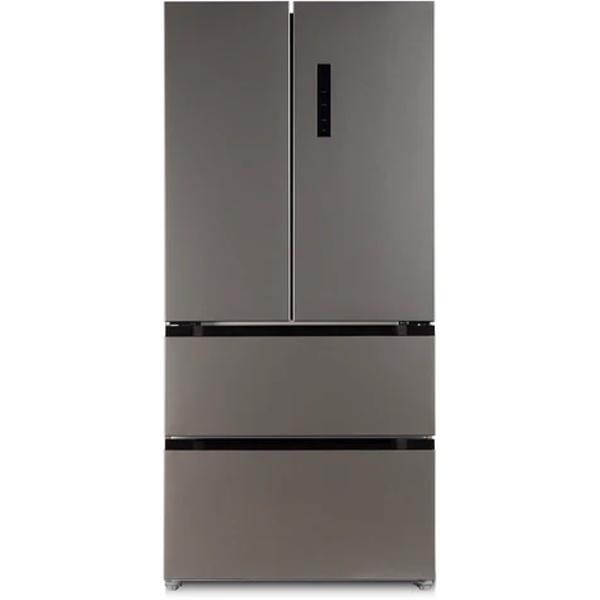 Avanti 33 Inch 18.0 cu ft Freestanding French Door Refrigerator with Frost-Free Technology - Energy Efficient 4-Door Fridge for Kitchen, Home, Office & Restaurant Use (Model FFFDD18L3S)