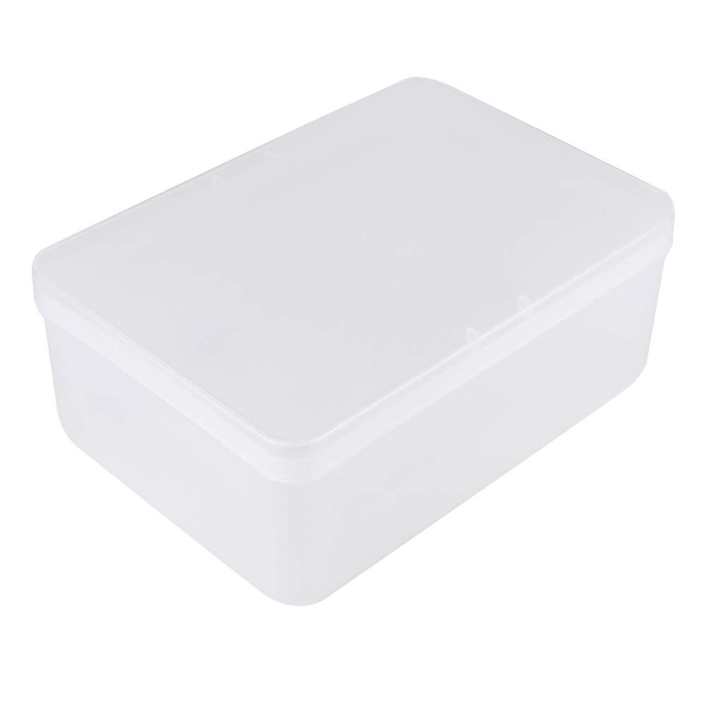 Rankomu Clear Storage Box with Lid - Versatile Organizer for Vegetables, Fruits, Shoes & Home Supplies | Perfect for Pantry, Closet & Kitchen Organization (Large, Transparent)