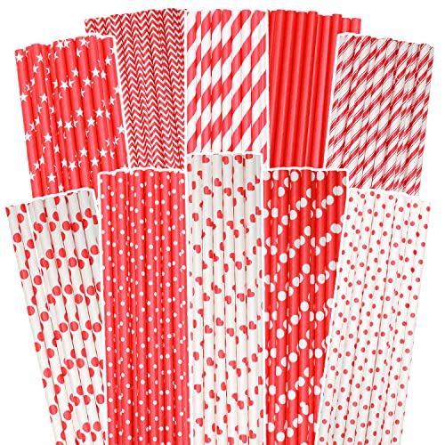 10 Red Pattern