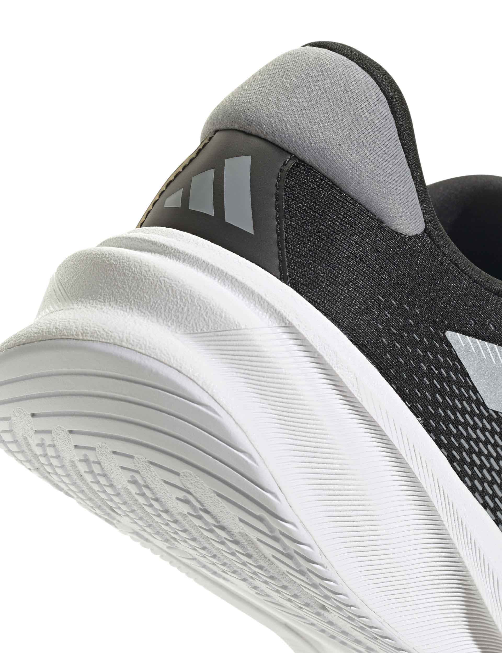 Supernova Stride 2.0 Running Shoes for Men & Women - Lightweight, Cushioned, Breathable - Core Black/Cloud White/Grey - Perfect for Jogging, Gym Workouts & Daily Walking