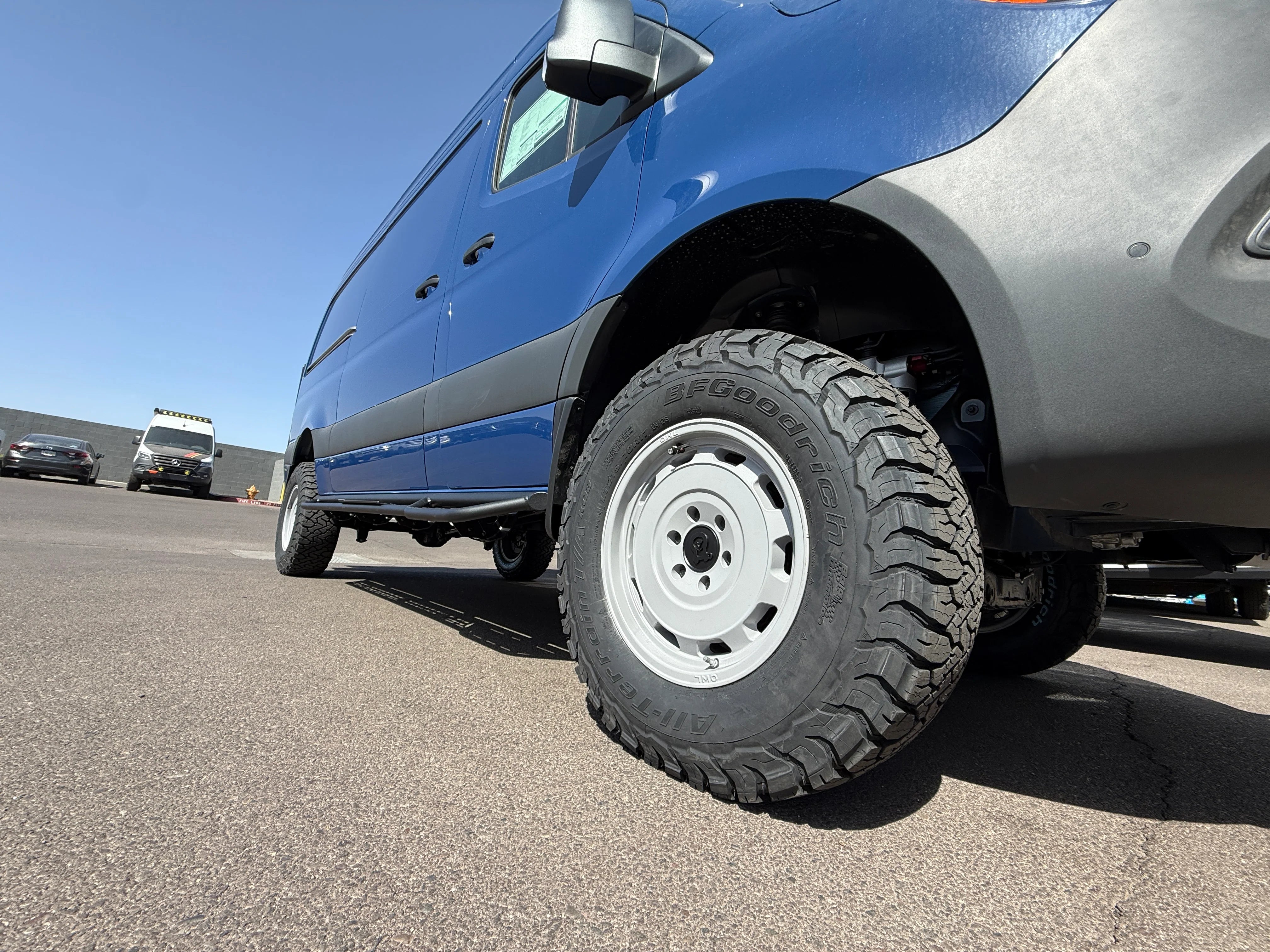 High-Quality Owl Sixty Wheels for 2007+ Mercedes Sprinter 2500 - Durable Alloy Rims for Enhanced Performance & Style - Perfect for Off-Road Adventures & Urban Driving