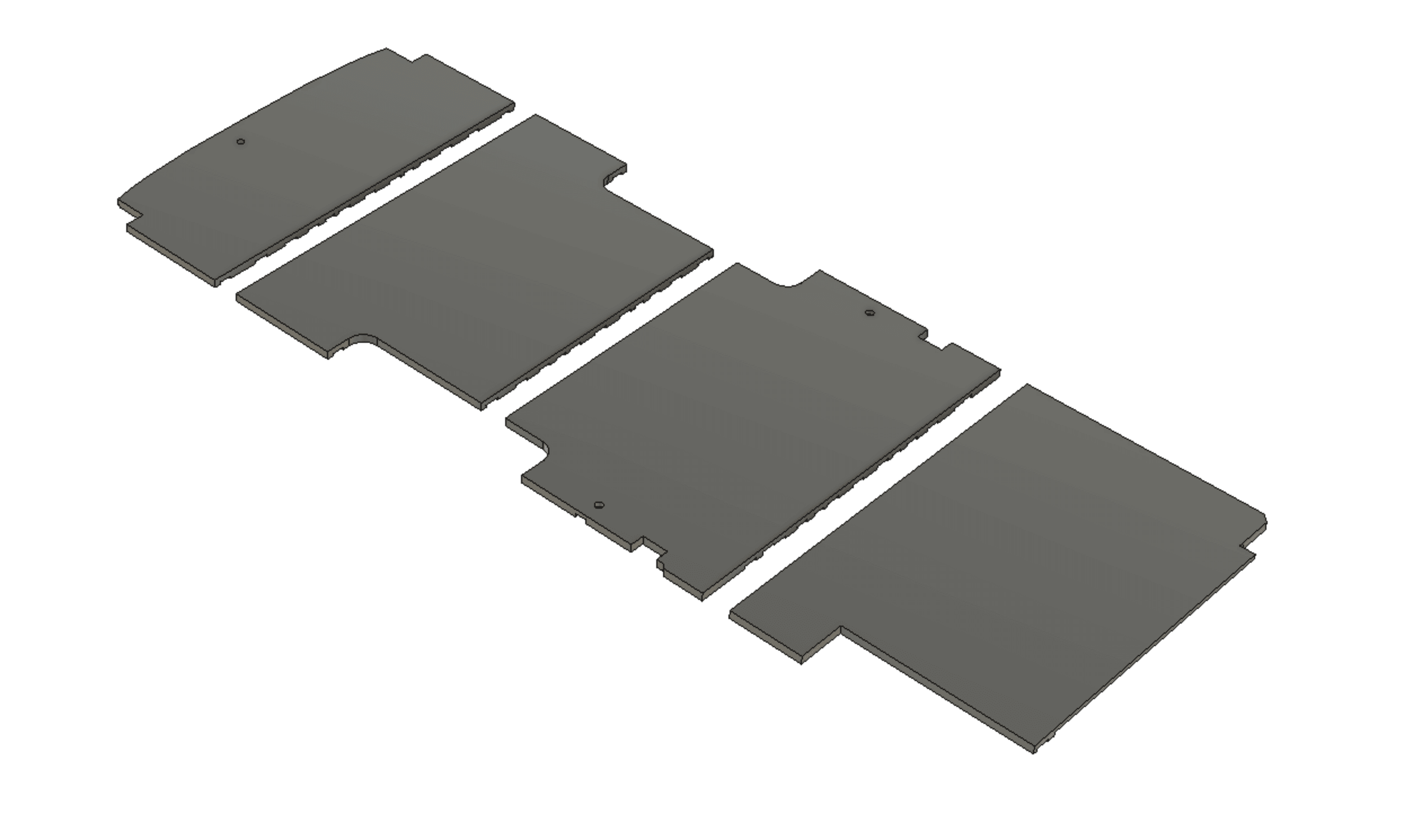 Premium Transit Insulated Subfloor System with Step & Trim - Durable Flooring Solution for RVs, Campers & Tiny Homes - Easy Installation & Thermal Protection