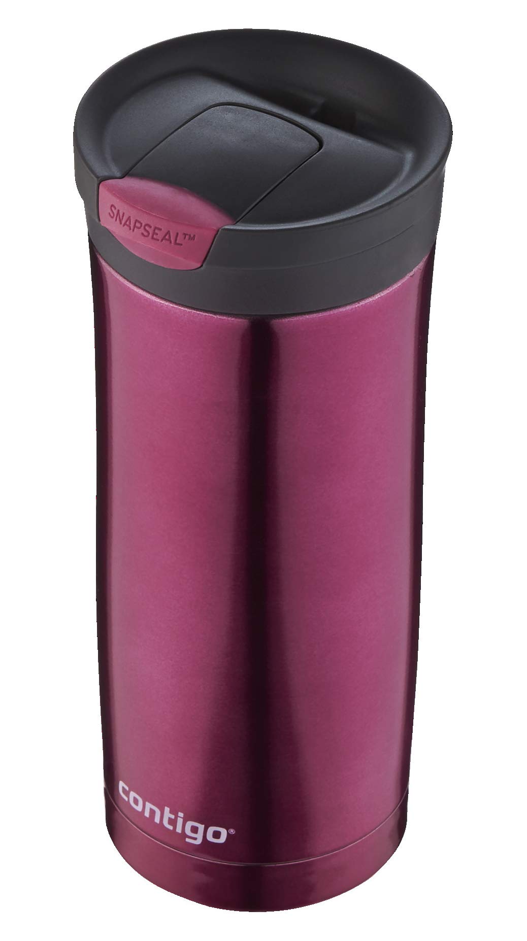Contigo Huron Snapseal 20oz Stainless Steel Travel Mug - Leak Proof Insulated Coffee Tumbler for Hot & Cold Drinks - Perfect for Commuting, Hiking, Office & Outdoor Activities