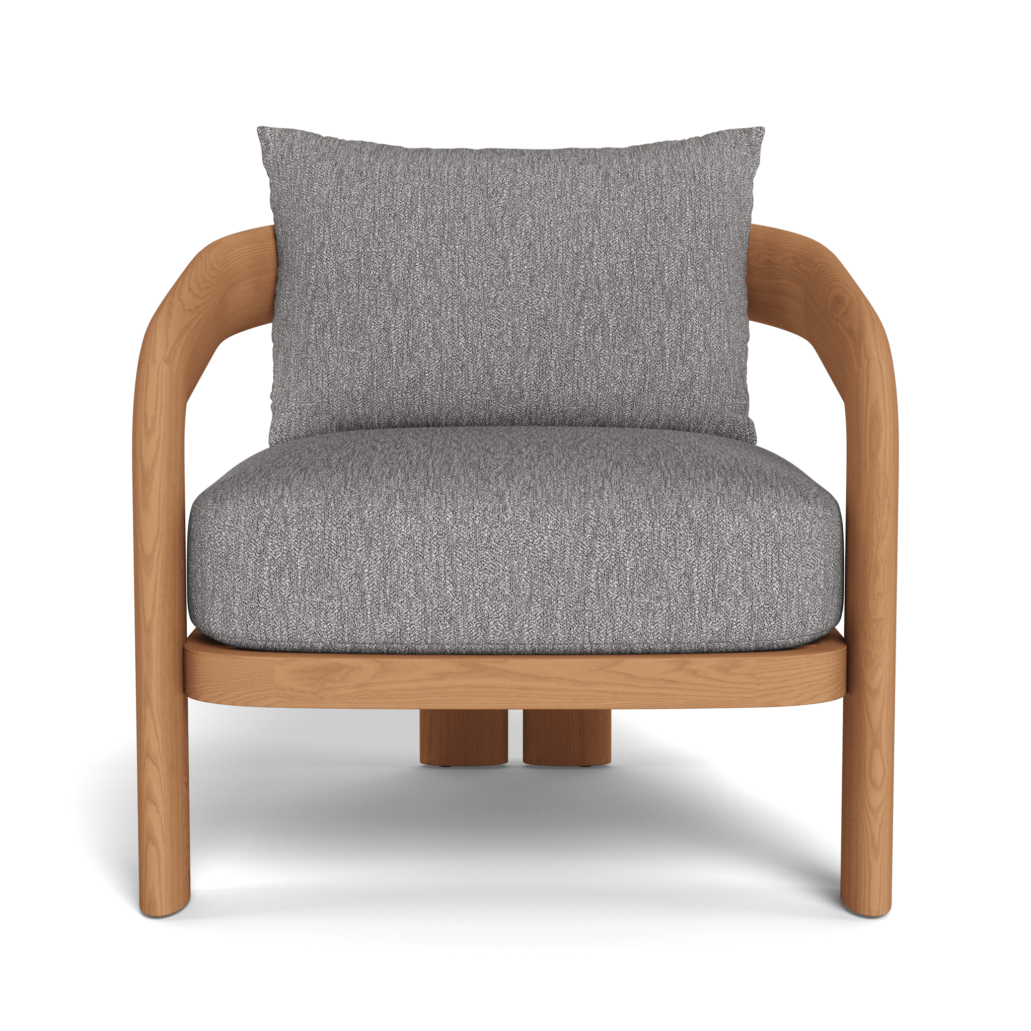 Chloe Lounge Chair - Modern Accent Chair for Living Room, Bedroom & Office - Comfortable Upholstered Armchair with Wooden Legs - Perfect for Relaxing, Reading & Decorating Your Home
