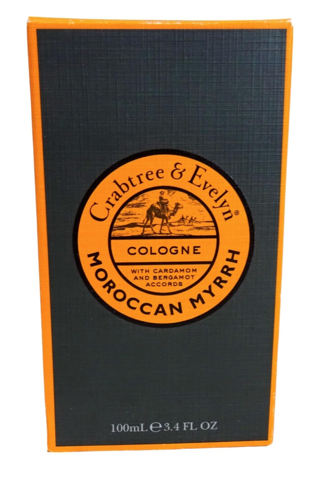 Crabtree & Evelyn Moroccan Myrrh Men's Cologne Spray 3.4 oz - Luxurious Fragrance for Everyday Wear & Special Occasions
