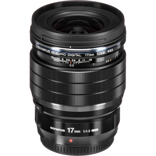 Olympus M.Zuiko Digital ED 17mm f/1.2 PRO Lens - Fast Prime Lens for Micro Four Thirds Cameras | Perfect for Low Light Photography, Portraits & Street Shooting