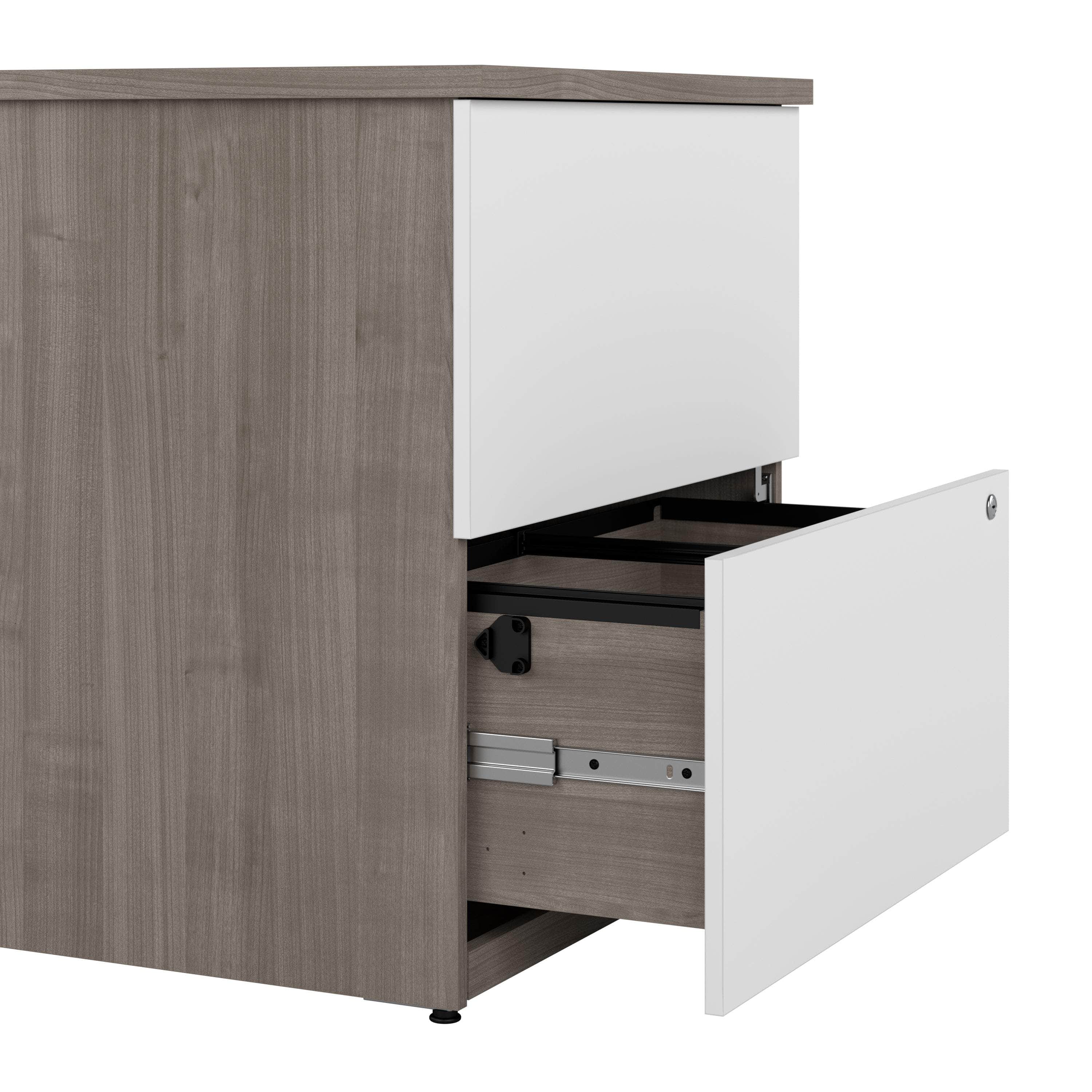 28W Standard 2-Drawer Lateral File Cabinet - 5 Color Options for Office & Home Organization | Durable Metal Filing Cabinet for Documents & Folders