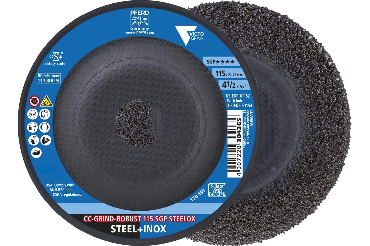 PFERD CC-Grind®-Robust 4-1/2