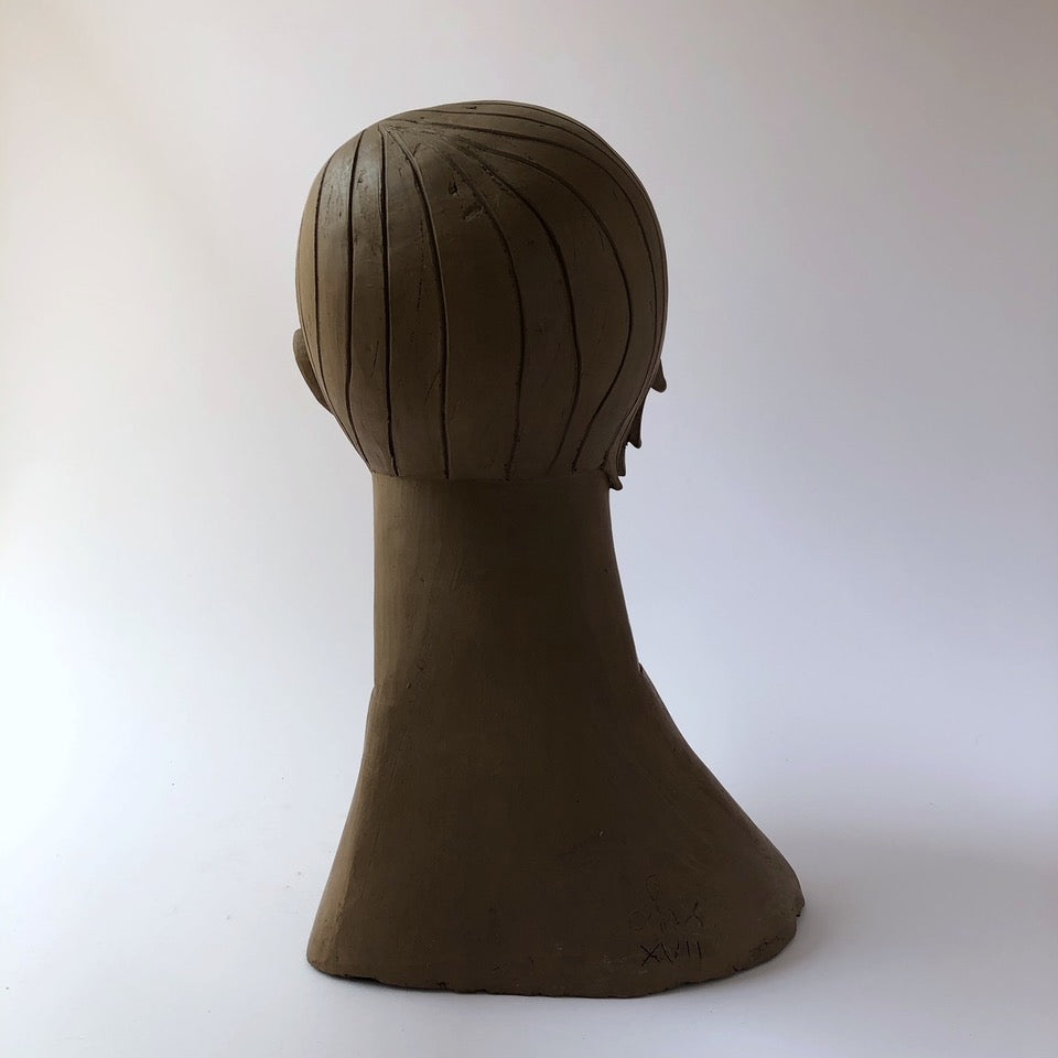 Handmade Terracotta Sculpture - Testanera Artisan Pottery for Home Decor, Garden Accent & Gift Ideas