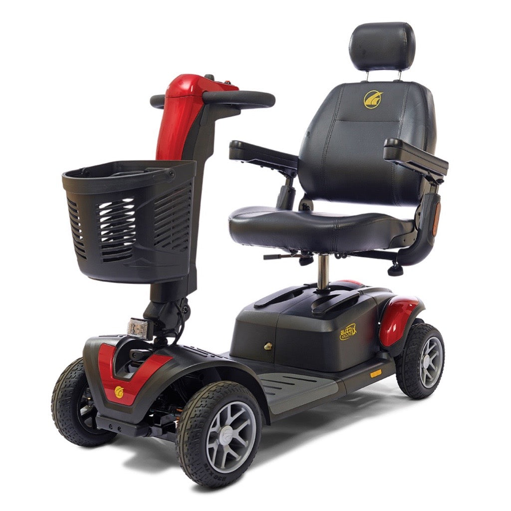 Golden Technologies BuzzAround LX 4-Wheel Travel Scooter - Lightweight Mobility Scooter for Adults & Seniors - Perfect for Shopping, Travel & Outdoor Activities