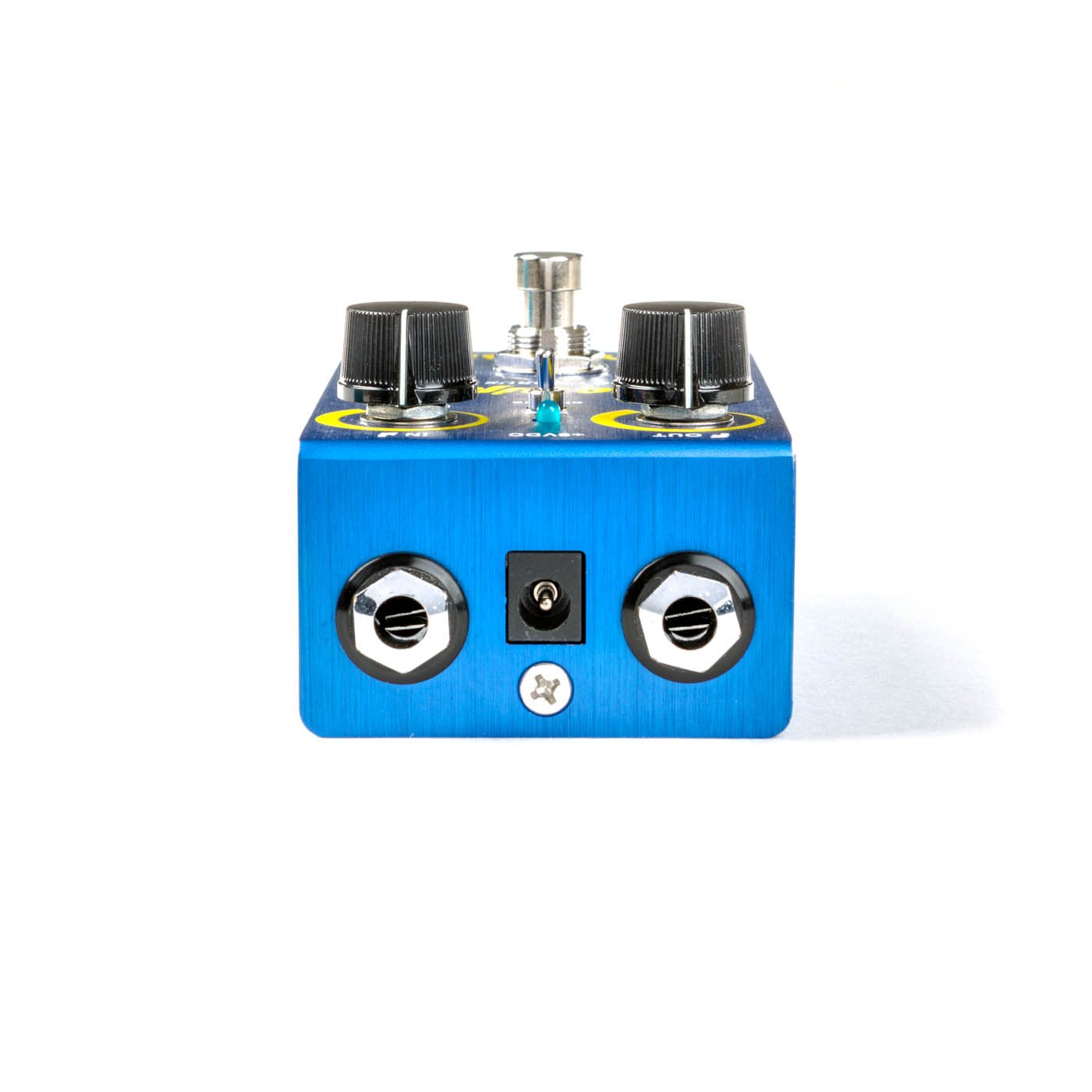WM61 Blue Hippo Analog Chorus MK III Smalls Series Guitar Effects Pedal with Power Supply & Patch Cables - Perfect for Electric Guitar, Bass & Studio Recording