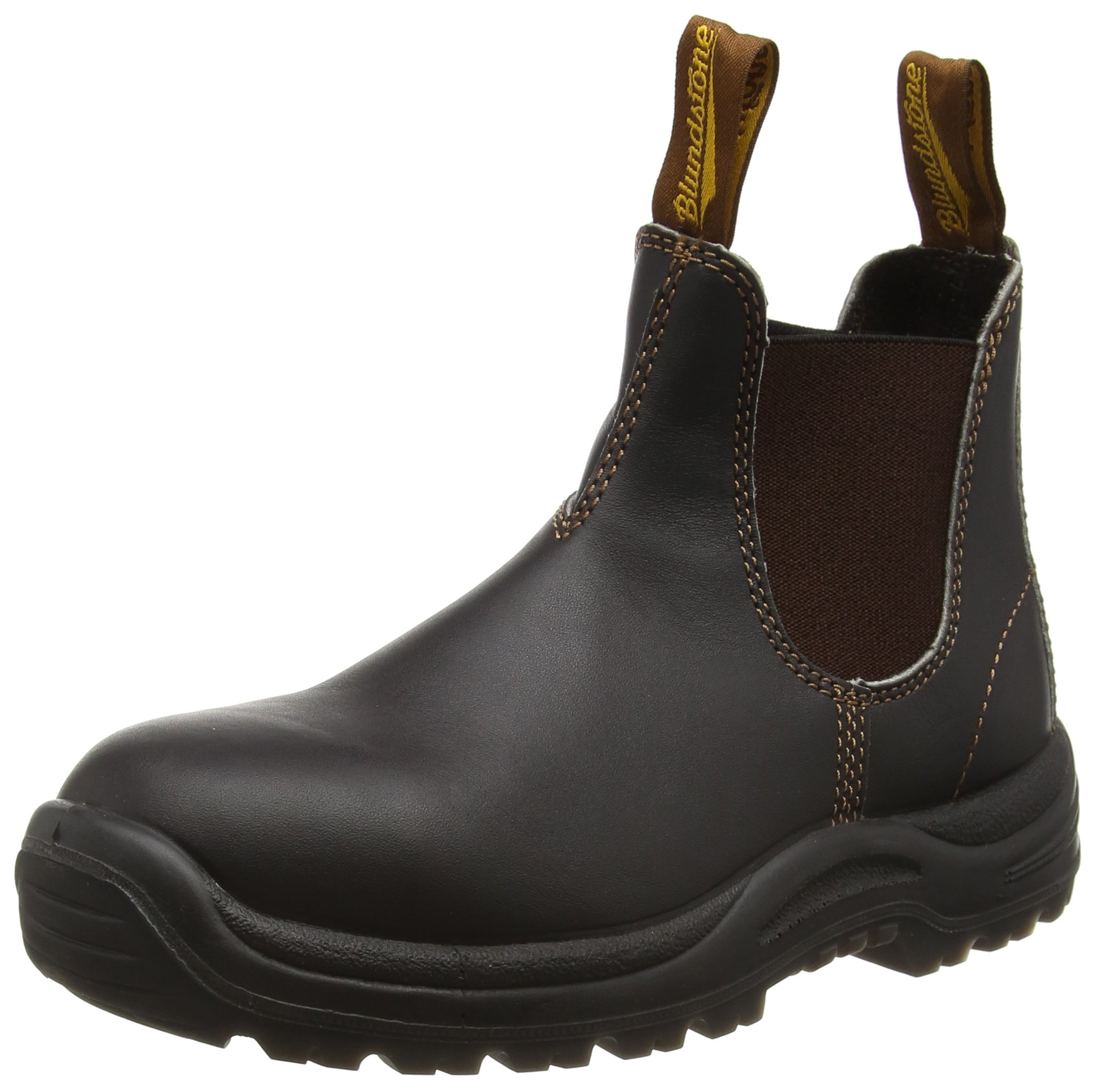 Blundstone Steel Toe Work Boots for Men & Women - SRC Safety Rated Slip Resistant Shoes for Construction, Warehouse & Outdoor Work