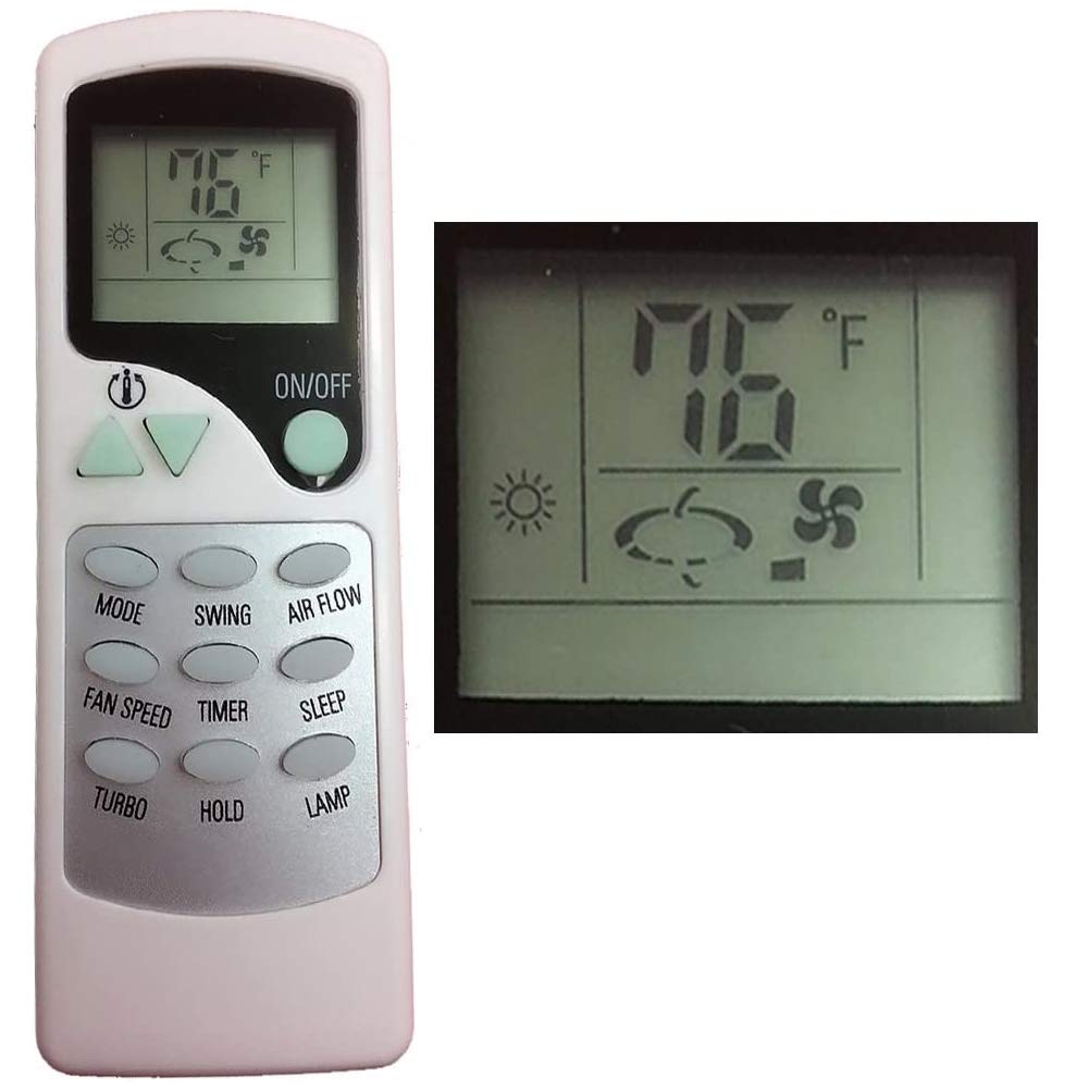 Universal Air Conditioner Remote Control Replacement for Model ZHF/LT-01 - Compatible with Multiple AC Units for Home & Office Use