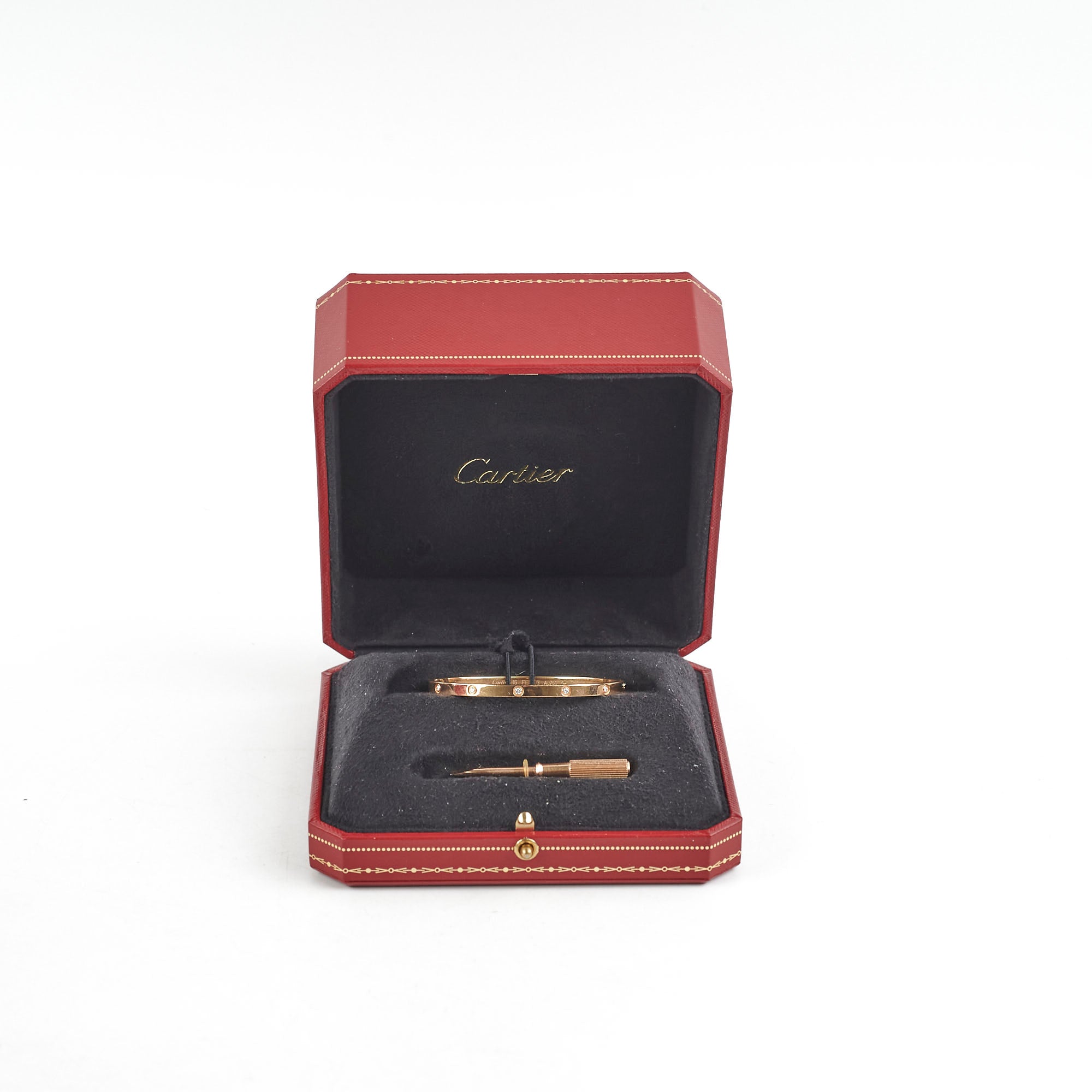 Cartier Love Bracelet 10 Diamonds Rose Gold 16 - Luxury Jewelry for Women, Anniversary & Wedding Gift, Perfect for Date Night & Special Occasions