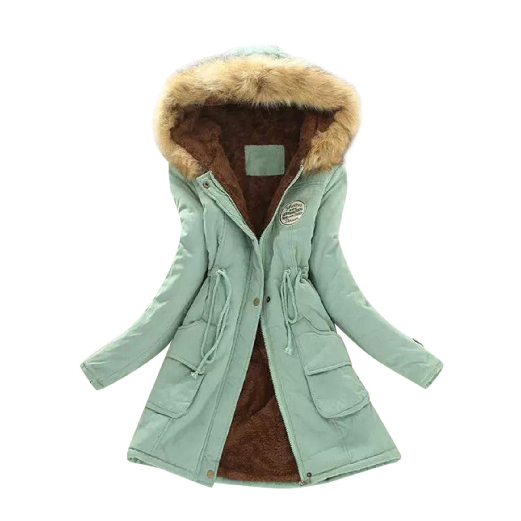 Women's Winter Coat - Warm Hooded Jacket, Slim Fit Cardigan & Comfy Long Sweater for Cold Weather | Perfect for Outdoor Activities, Work & Casual Wear