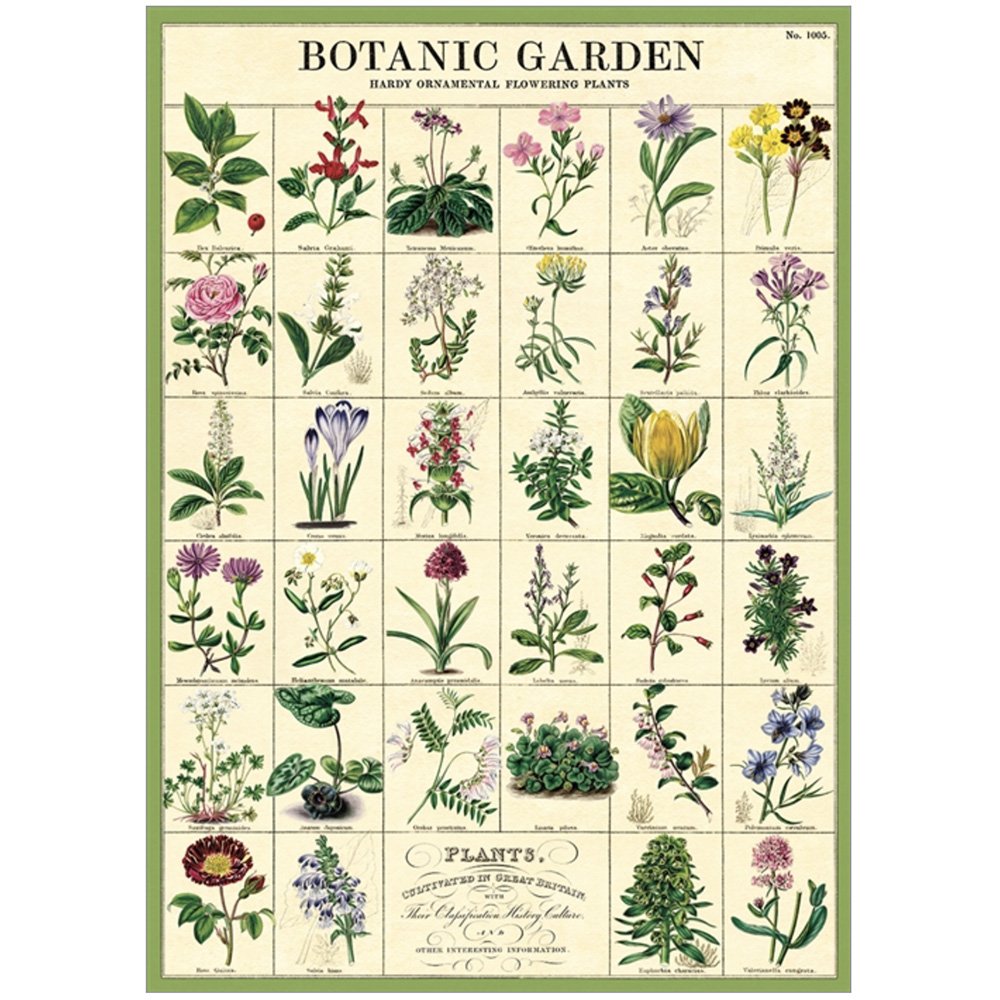 Botanic Garden Floral Print Wrap Scarf - Lightweight Shawl for Women, Perfect for Spring Outfits, Beach Cover-Up, and Evening Events