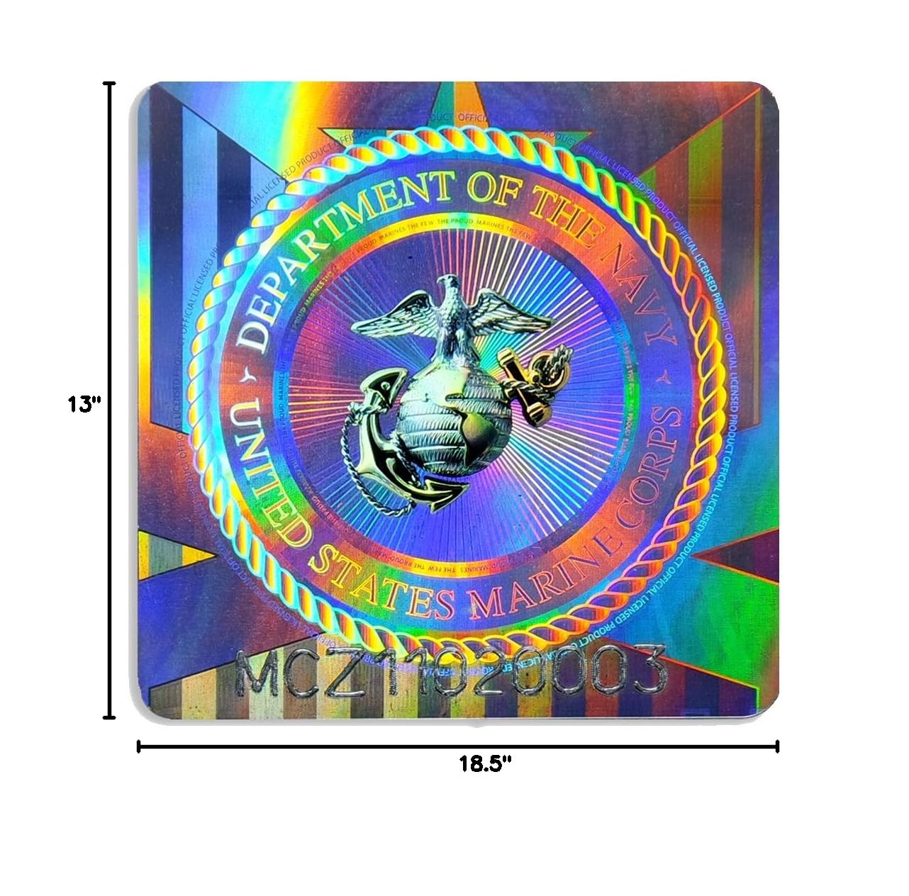 US Marine Corps Garden Flag Set - 13x18.5
