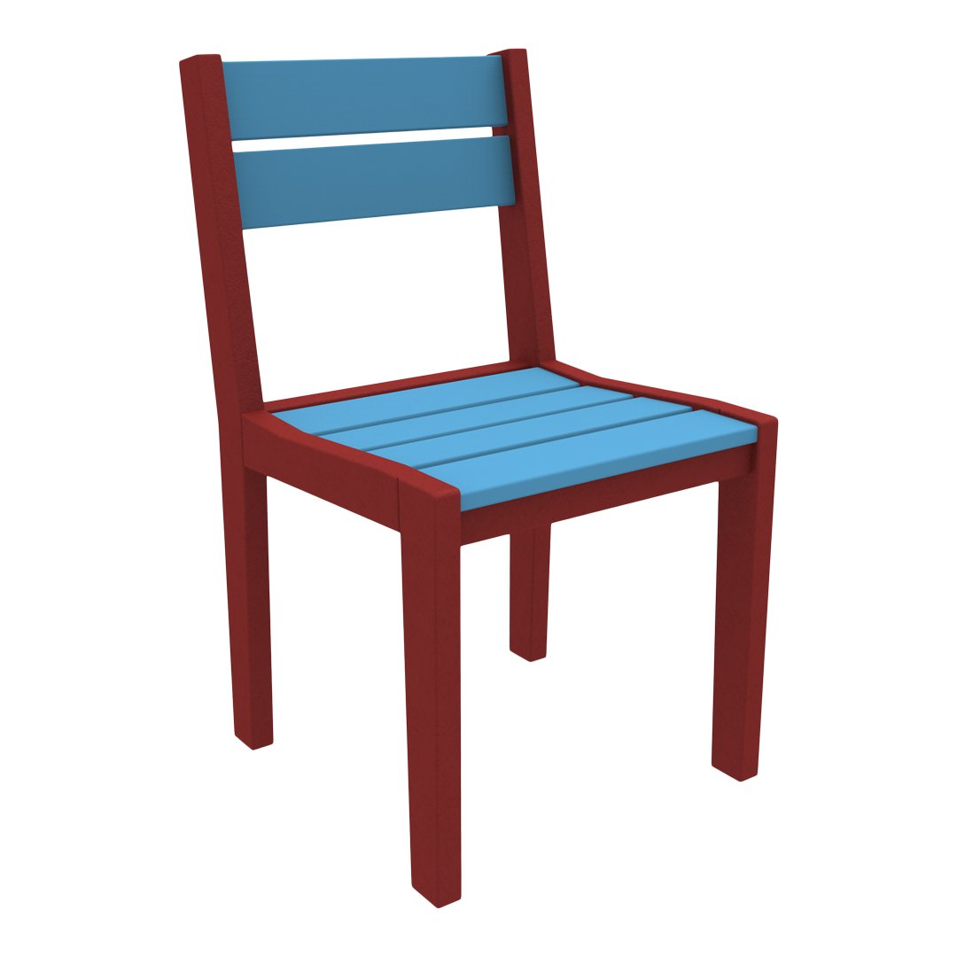 Stylish Coastline Cafe Dining Chair - Modern Wooden Bistro Chair for Kitchen, Restaurant & Patio - Perfect for Home, Cafe & Outdoor Dining