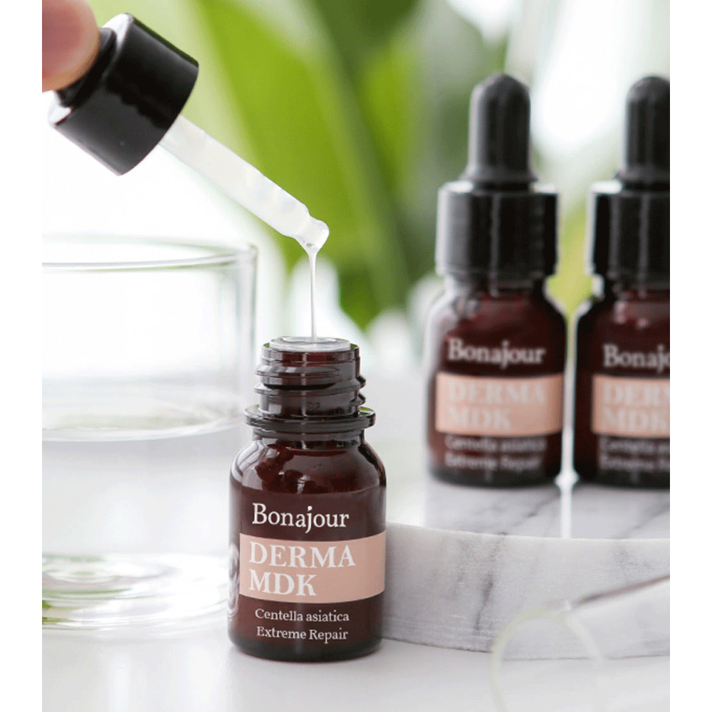 BONAJOUR Derma MDK Ampoule 13g - Korean Skin Repair Serum for Wrinkles & Hydration | Perfect for Night Routine & Anti-Aging Skincare