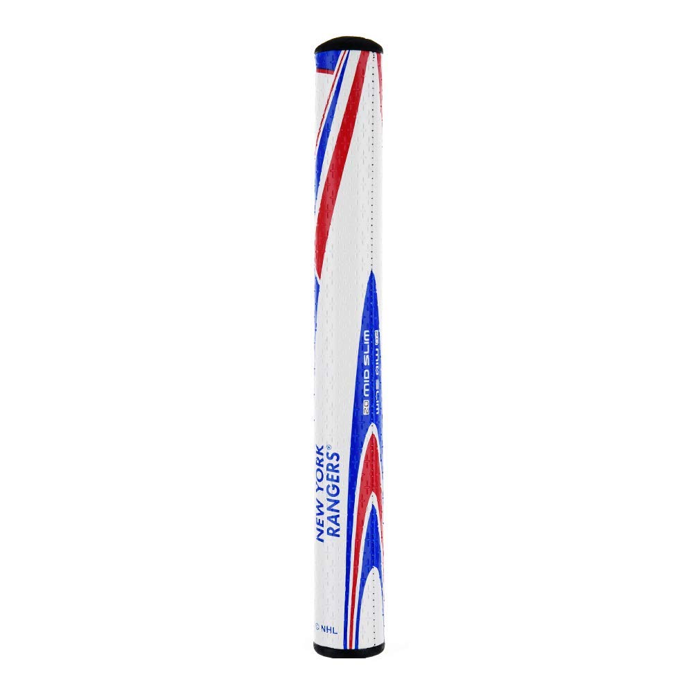 SuperStroke NHL Golf Putter Grip Mid Slim™ 2.0 | Enhanced Cross-Traction Texture & Oversized Design | Consistent Stroke with Even Grip Pressure | Non-Slip Performance for Indoor & Outdoor Putting