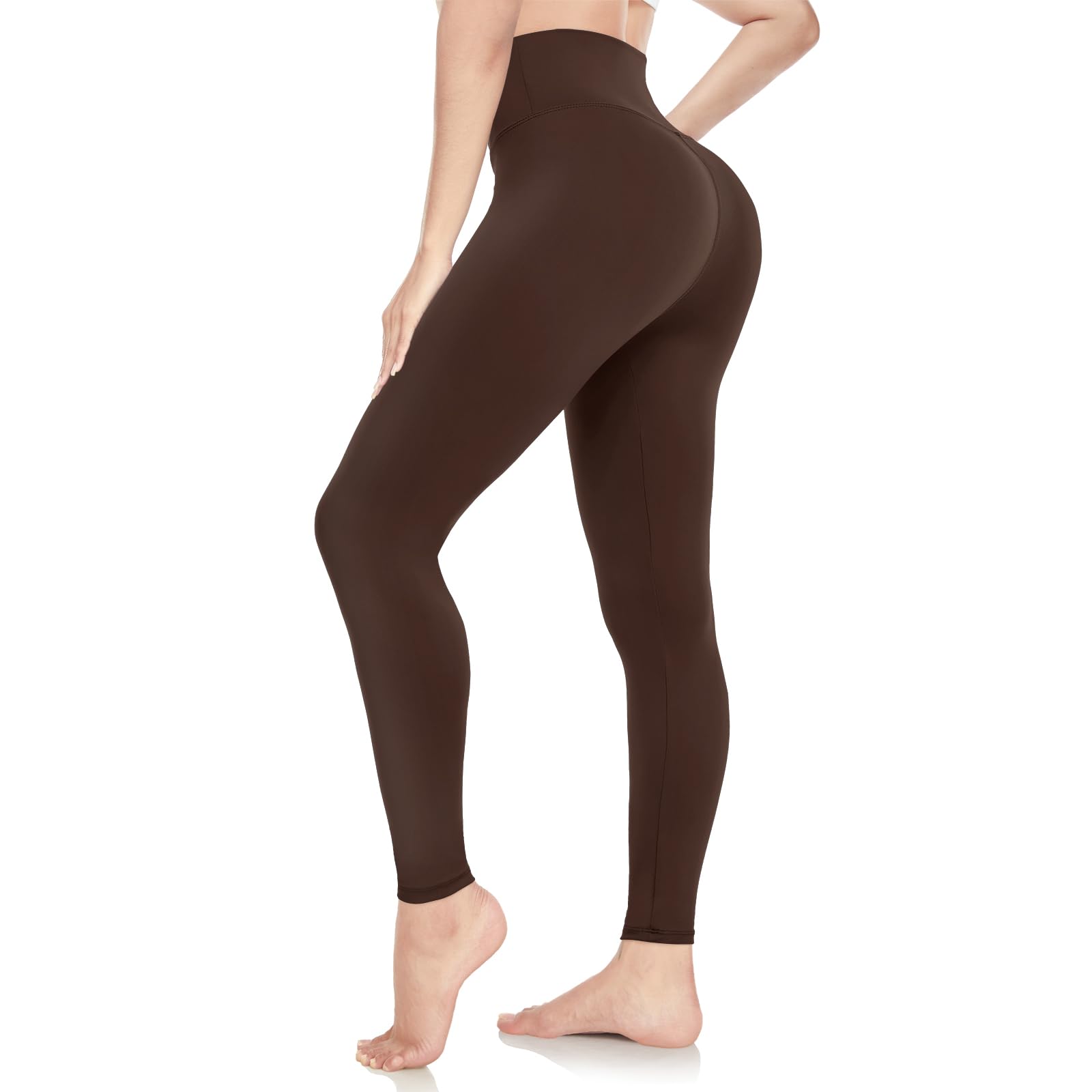 ACTINPUT Women's Black High Waisted Leggings - Soft Tummy Control Workout Pants for Running, Yoga & Gym | Comfortable Athletic Wear for Sports & Daily Use