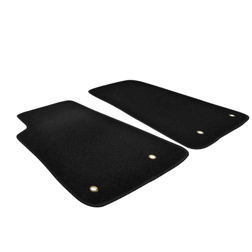 **FREEMOTOR802® Custom Fit Nylon Car Floor Mats for 2010-2015 Chevrolet Camaro – Non-Slip, Durable & Easy to Clean – Perfect for Daily Commute, Road Trips & All-Weather Protection (Black, 2-Piece Set)**