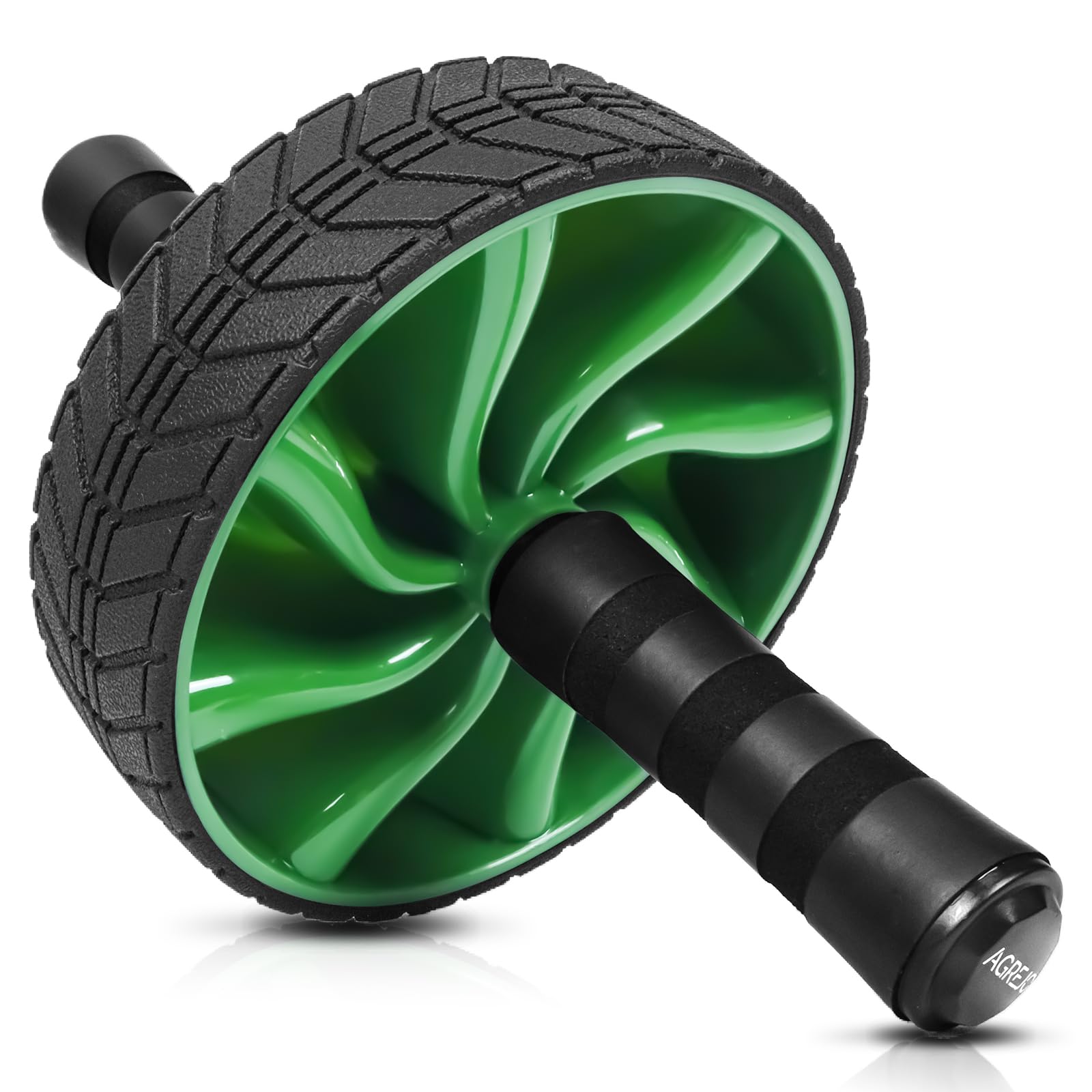 **AGREJO Ab Roller Wheel - Core Strength Training Equipment for Abs, Home Gym Fitness Workout for Men & Women - Perfect for Home Exercise & Toning**