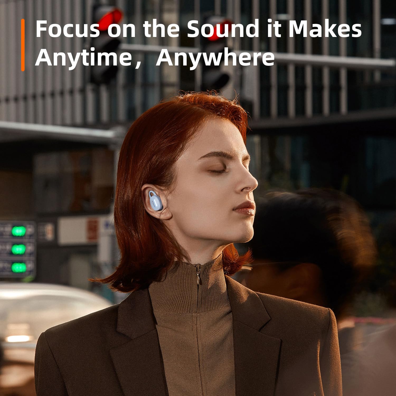 Wireless Bluetooth Earbuds IPX8 Waterproof, Touch Control in-Ear Headphones with Charging Case, TWS Earbuds for iPhone Samsung Android - Perfect for Workouts, Running, Gym & Daily Use - Deep Bass HD Sound & Built-in Mic