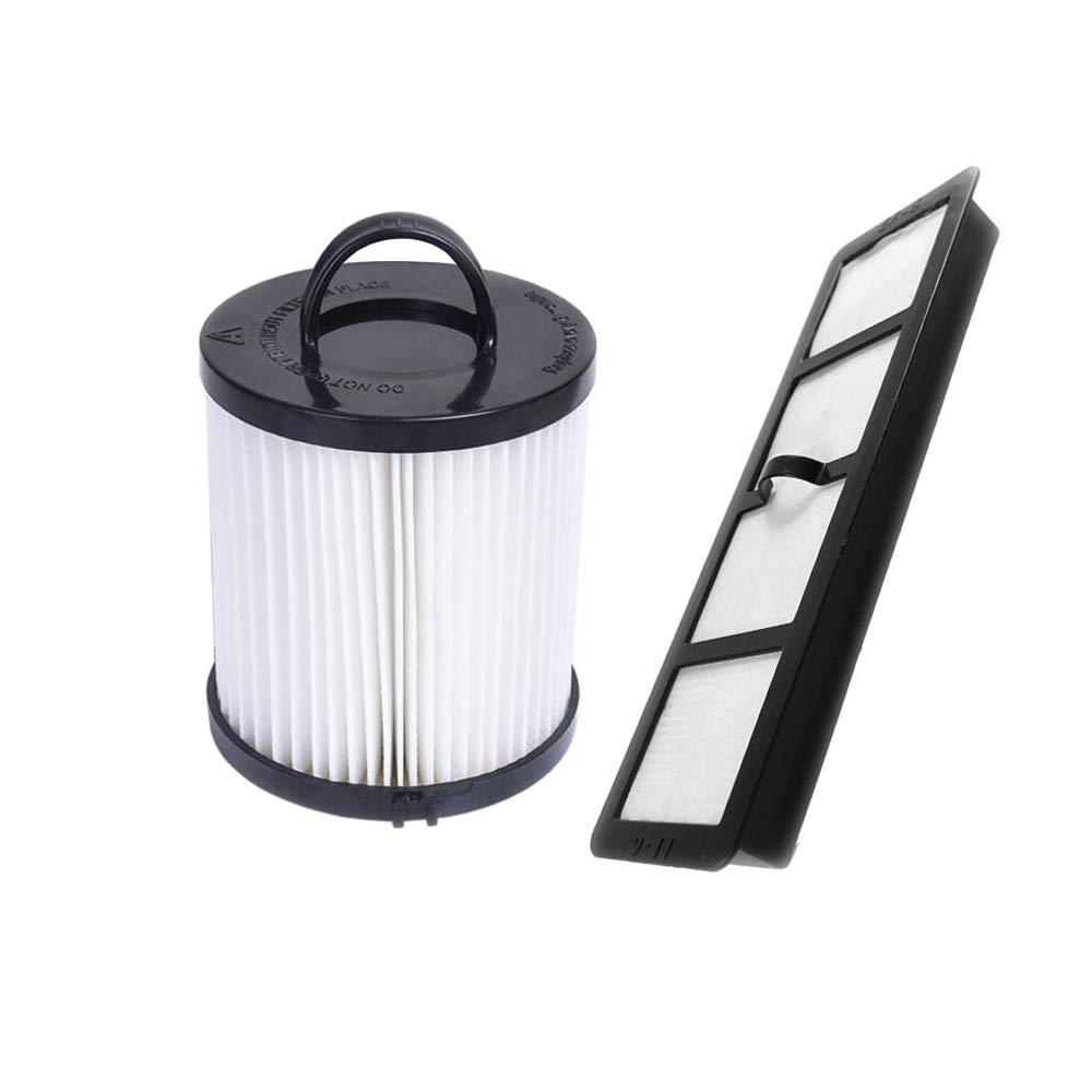 SaferCCTV EF6 HEPA Exhaust Filter & DCF-21 Vacuum Dust Cup Replacement for Eureka Airspeed AS1000 Series Upright Vacuum Cleaners - Compatible with Parts #67821, 68931, 68931A, EF91 (1 Set) - Perfect for Home Cleaning & Allergen Reduction