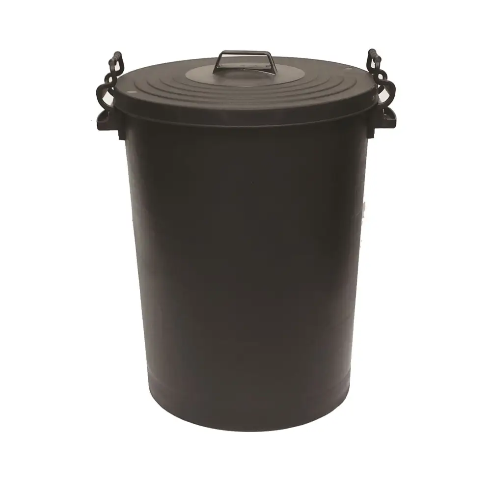 Clip Bins CLB085ZBLK - Durable Plastic Storage Bins for Organizing & Packaging | Perfect for Warehouses, Offices & Home Storage