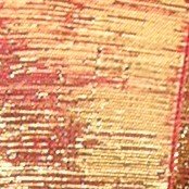 Copper Orange Glitter Ribbon 0.75
