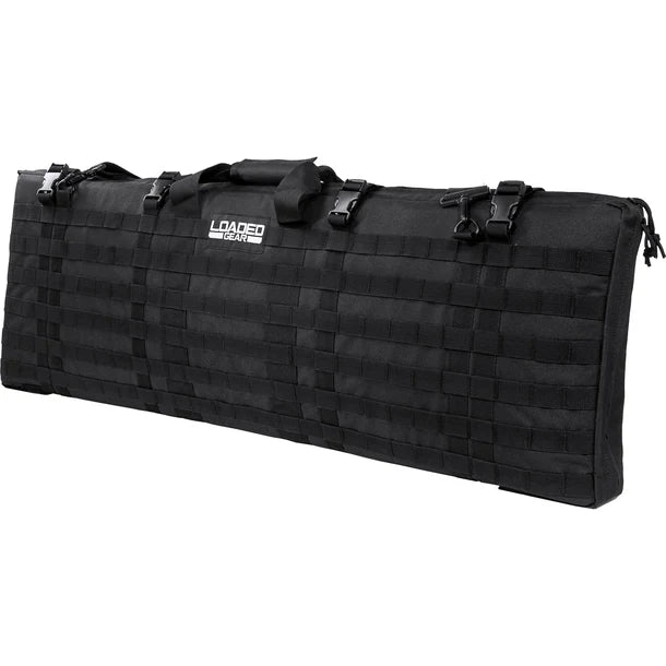 Barska BI12032 Loaded Gear 40 Tactical Rifle Bag for Shooting Range - Durable Black RX 300 Gun Case with Padded Interior | Perfect for Range Days, Hunting Trips & Firearm Storage