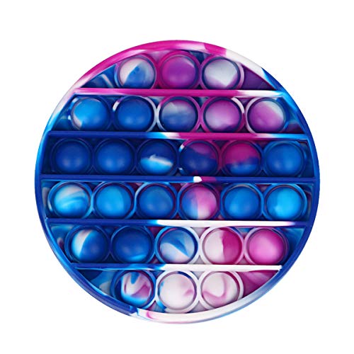 Round Tie Dye - Blue Purple