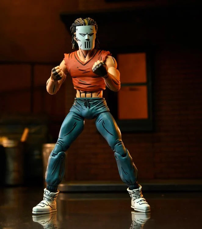 Teenage Mutant Ninja Turtles Casey Jones Action Figure - Mirage Comics Collectible for TMNT Fans | Perfect for Display, Gifts & Comic Book Collections