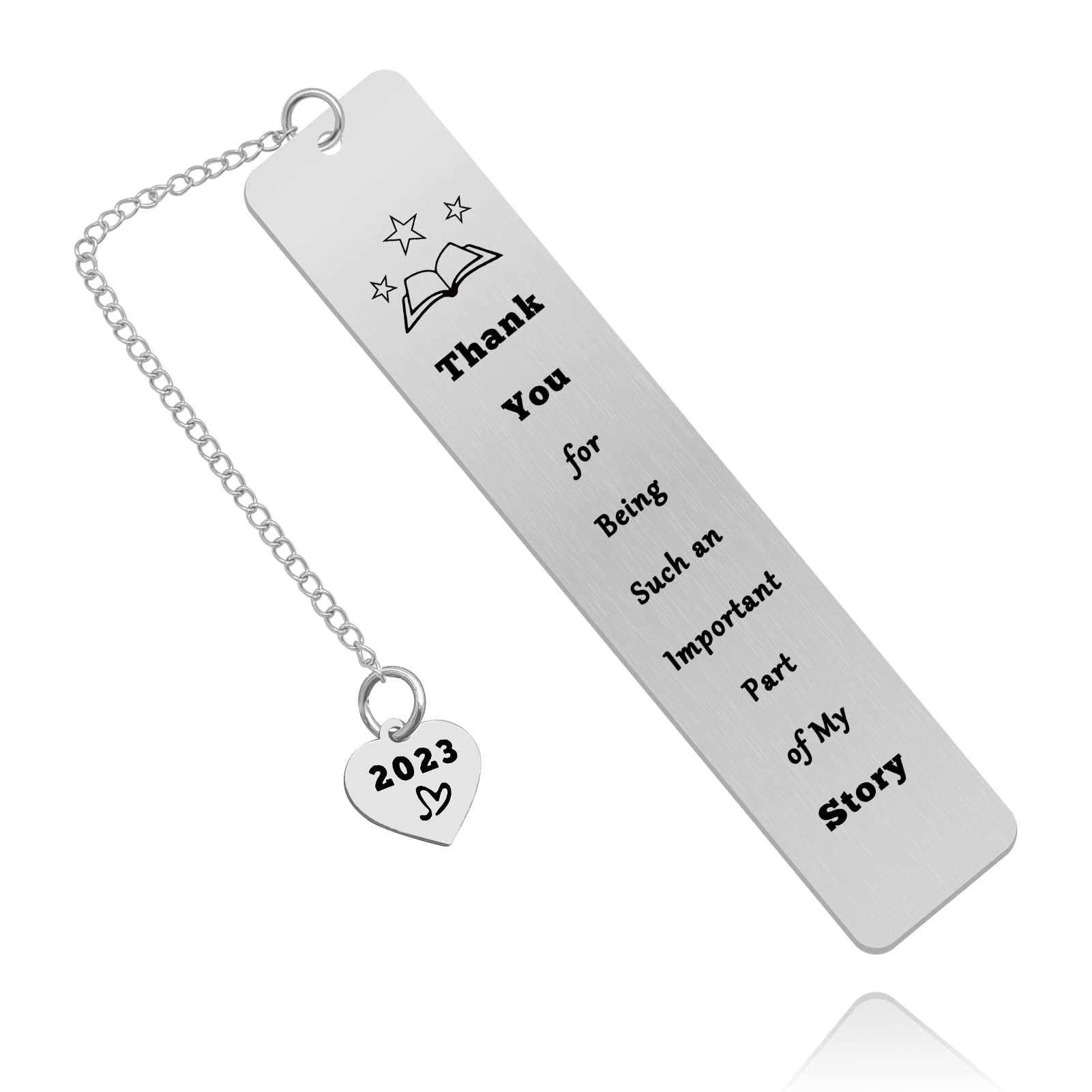 **Personalized Teacher Appreciation Gifts 2023 - Engraved Bookmark for Educators, Men & Women - Thank You, Graduation, Retirement, Birthday, Mother's Day Gift Ideas - Perfect for Special Education Teachers & Students**    *(Great for Teacher Appreciation Week, End-of-Year Gifts, Retirement Celebrations & Thoughtful Surprises!)*