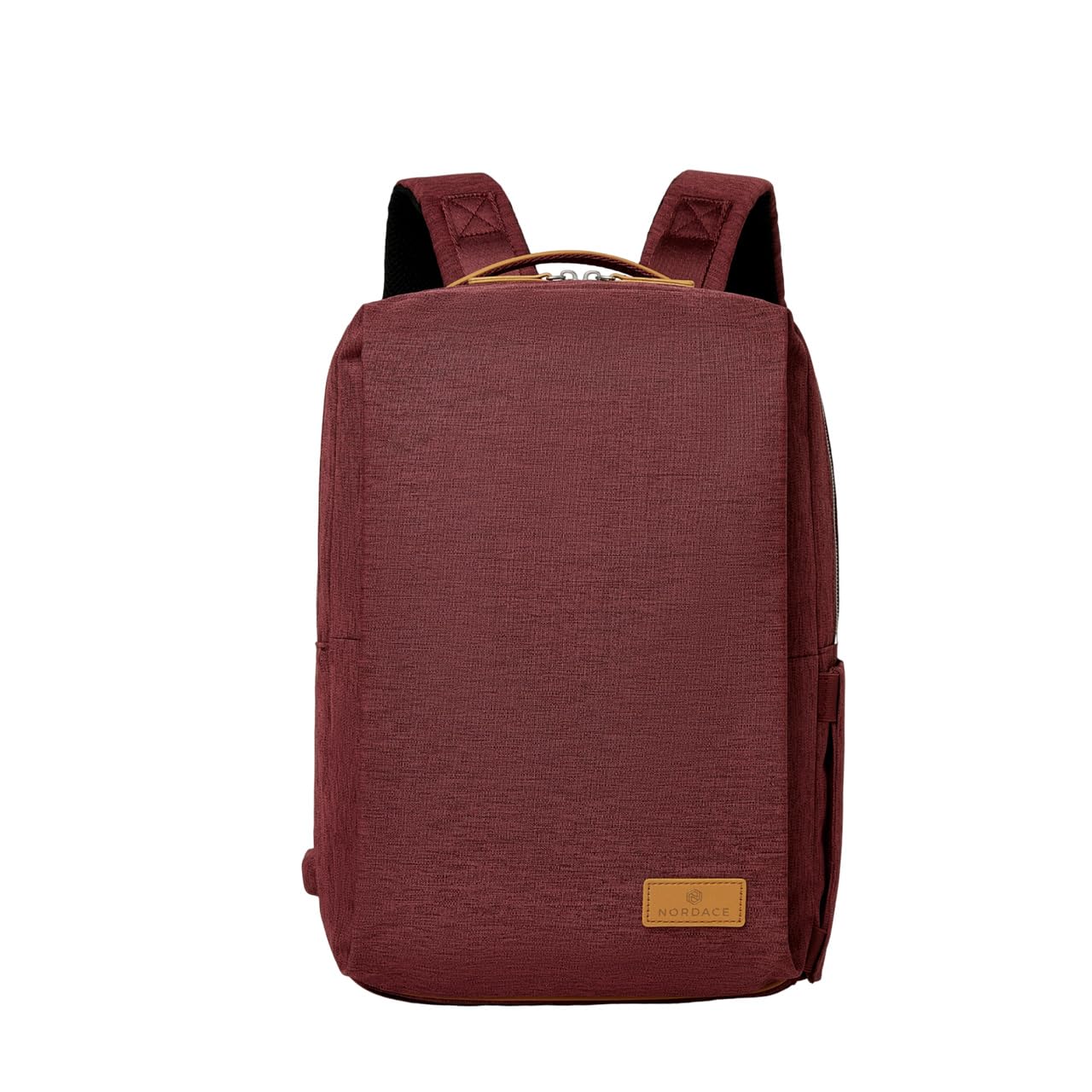 Nordace Siena Pro 13 Smart Backpack - Waterproof 13.3 Inch Laptop Backpack for Men & Women, 15L Lightweight Travel Backpack for Business, Commuting, College & Everyday Use (Red)