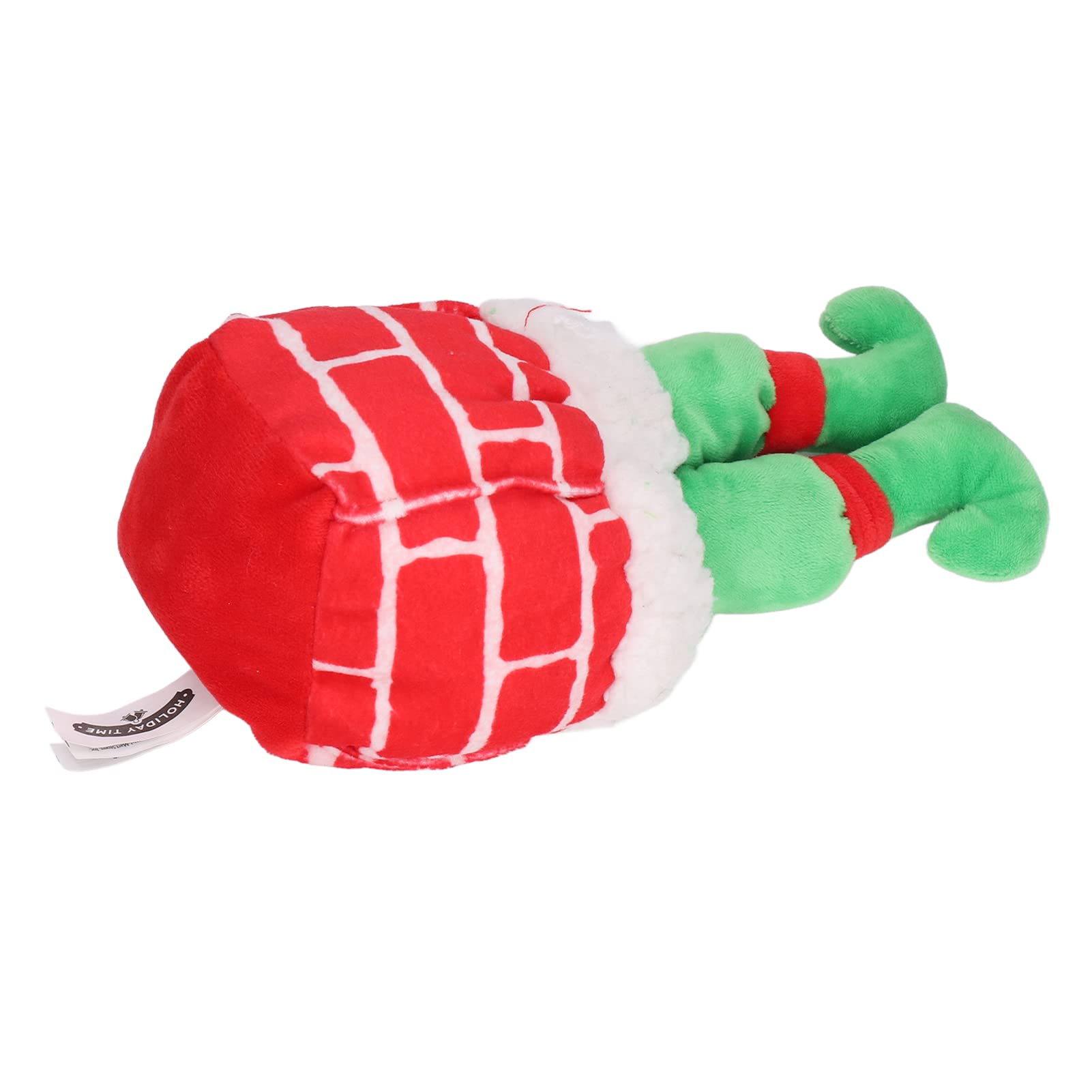 Non-Toxic Pet Squeaky Chew Toys for Dogs & Cats - Soft Teeth Cleaning Puppy Chew Toy (Red & Green) - Perfect for Teething Puppies & Playful Kittens