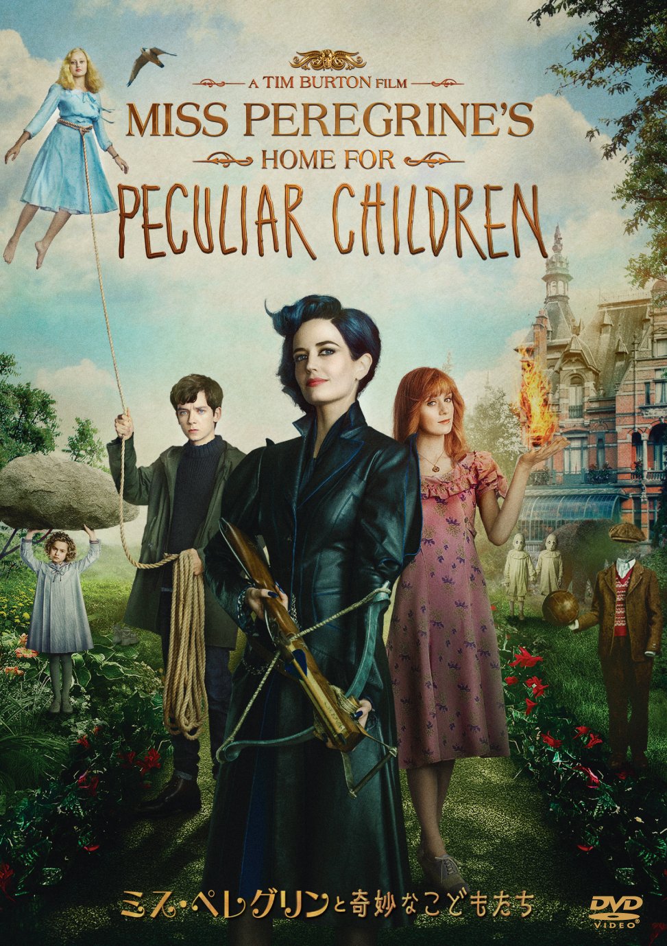 Miss Peregrine's Home for Peculiar Children DVD Collection | Tim Burton Fantasy Movie | Perfect for Family Movie Nights & Fantasy Film Lovers