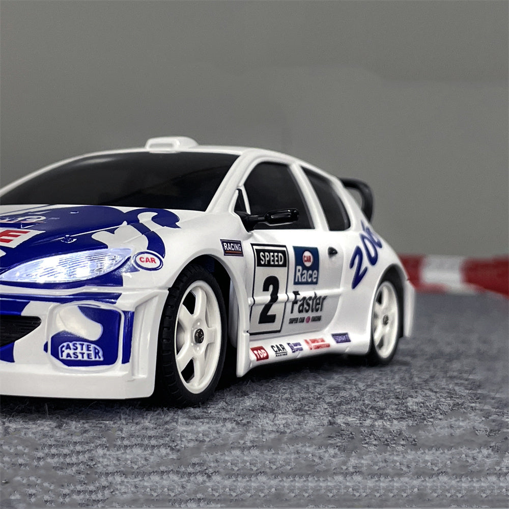 LDRC 2802 PRO RTR 1/28 Scale 2.4Ghz RWD Drift RC Car with Gyro, LED Lights, Full Proportional Control - Ready to Run Mini On-Road Remote Control Racing Car for Adults & Kids - Perfect for Indoor Drifting, Backyard Racing, and RC Car Enthusiasts