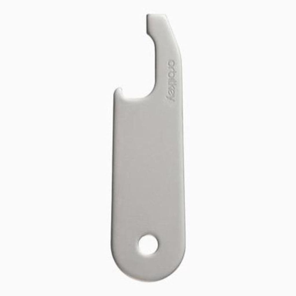 Orbitkey 2.0 Silver Bottle Opener - Compact Keychain Tool for Opening Bottles, Perfect for Outdoor Adventures, Parties & Everyday Carry