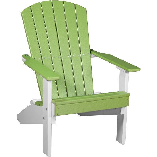 Premium Lakeside Adirondack Chair - Comfortable Outdoor Patio Furniture for Relaxing by the Water - Perfect for Backyards, Gardens, and Beachfronts