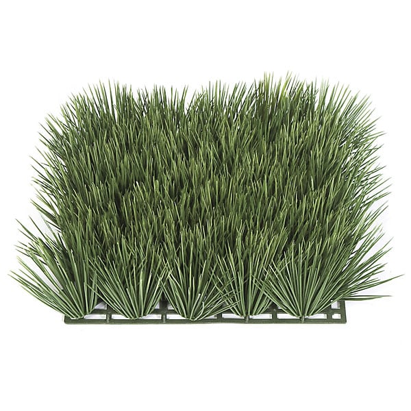 10x10x3 IFR Needle Pine Artificial Christmas Tree Mat - 2 Tone Green (Pack of 6) | Realistic Holiday Decor for Fireplace, Table Centerpiece, and Festive Home Decorations