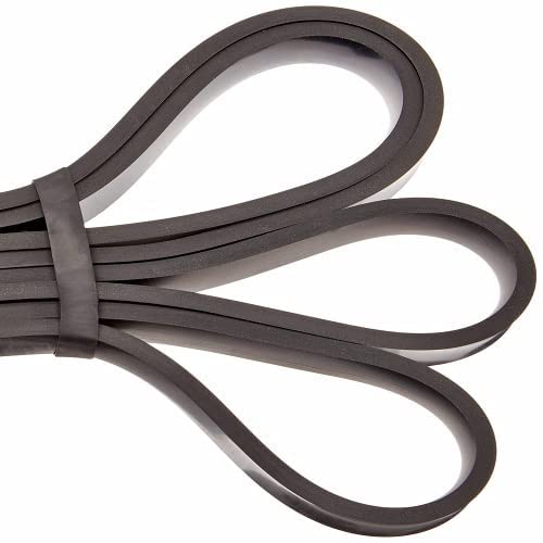 Amazon Basics Resistance Pull Up Bands - Set of 5 Latex Exercise Bands for Strength Training, Home Workouts, Yoga & Physical Therapy | Perfect for Men & Women