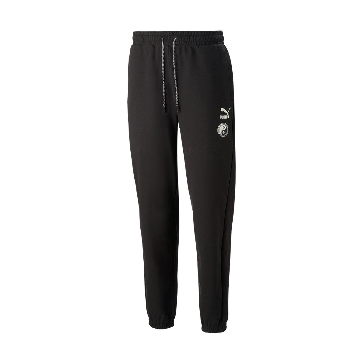 STAPLE Gidra Sweatpants for Men & Women - Comfortable Black Joggers with Elastic Waistband | Perfect for Gym, Lounge & Casual Wear