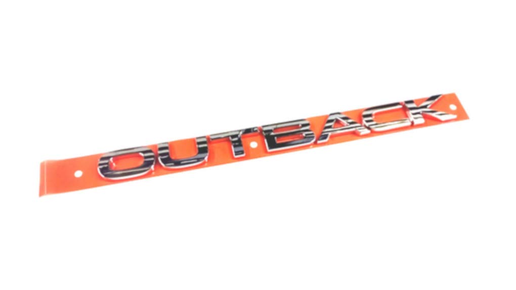 Subaru Letter Mark Back Door Panel - Genuine OEM Replacement Part for Subaru Vehicles | Perfect for Repair & Restoration Projects