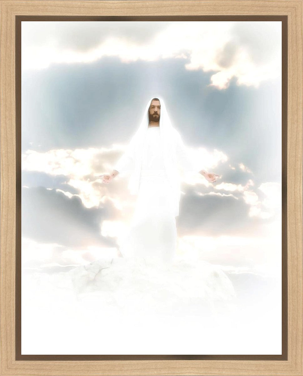 Behold My Beloved Son - Hear Him Gallery Wrap Canvas Art - Inspirational Christian Wall Decor for Home, Church & Office