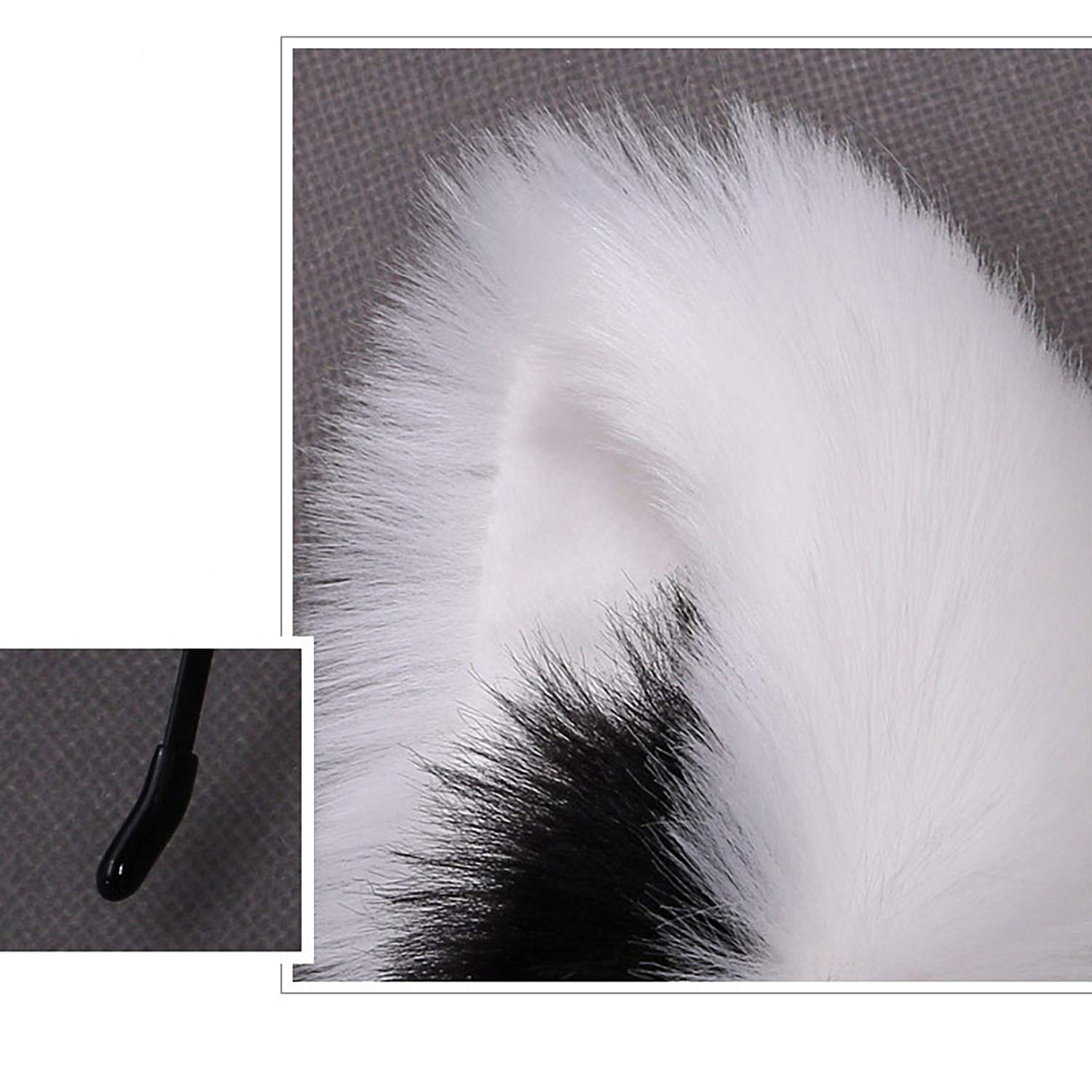Faylay Fluffy Cat Ears Headband for Women - Cute Cosplay Hair Accessory for Halloween, Party, Anime Costume & Kawaii Fashion