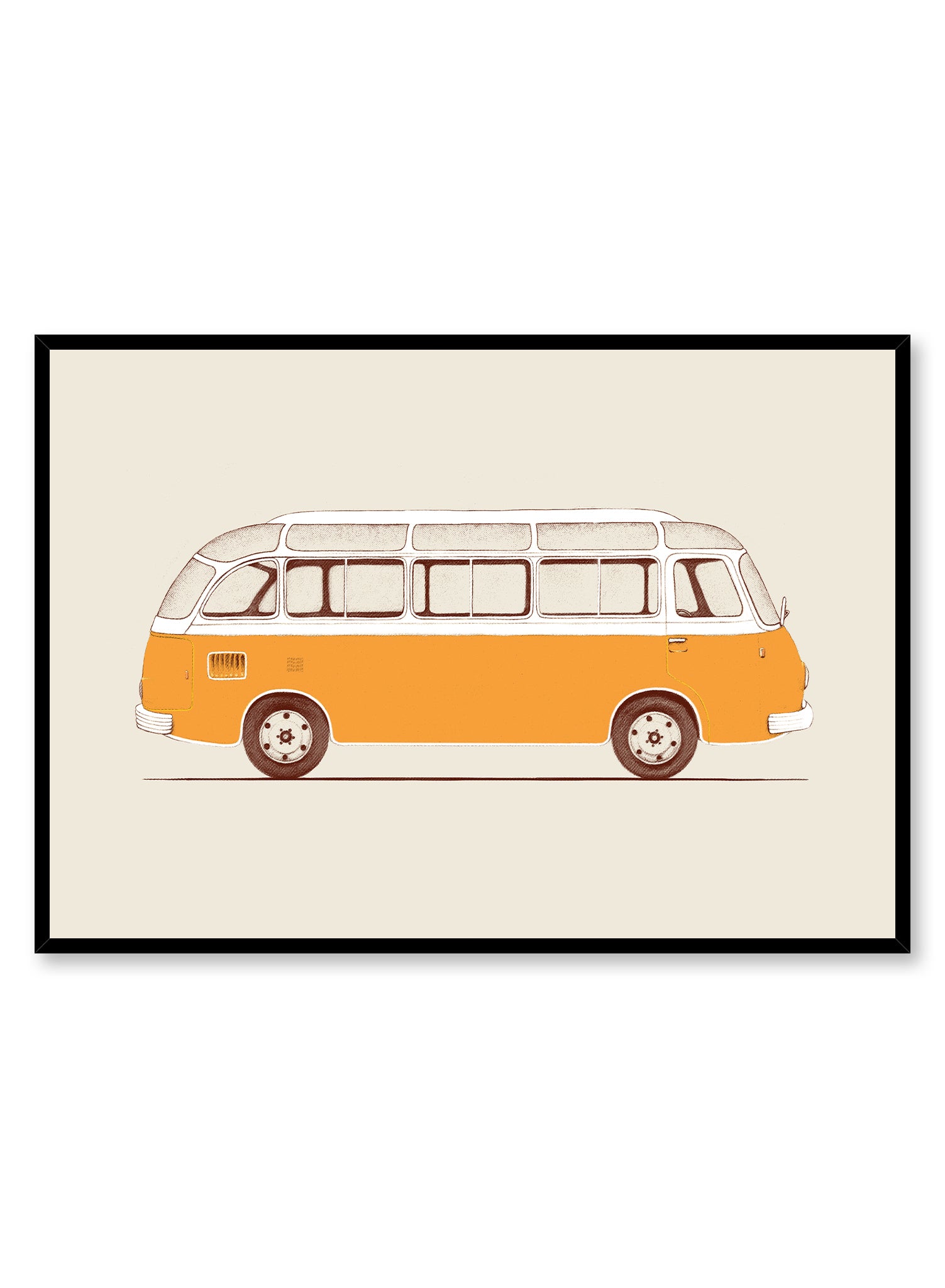 On the Road Again Vintage Travel Poster - Retro Road Trip Wall Art for Home, Office & Cafe Decor - Perfect for Travel Enthusiasts & Adventure Lovers