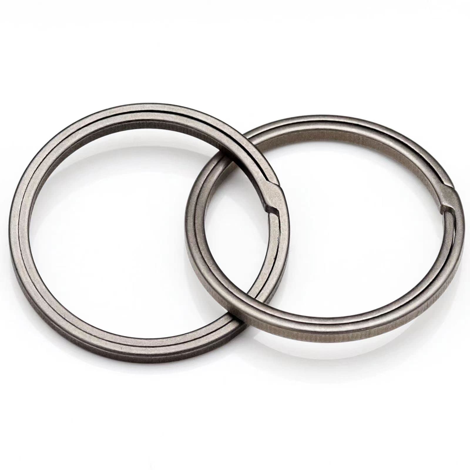 Titanium Keychain Carabiner - Quick Release Key Ring for Outdoor & Travel
